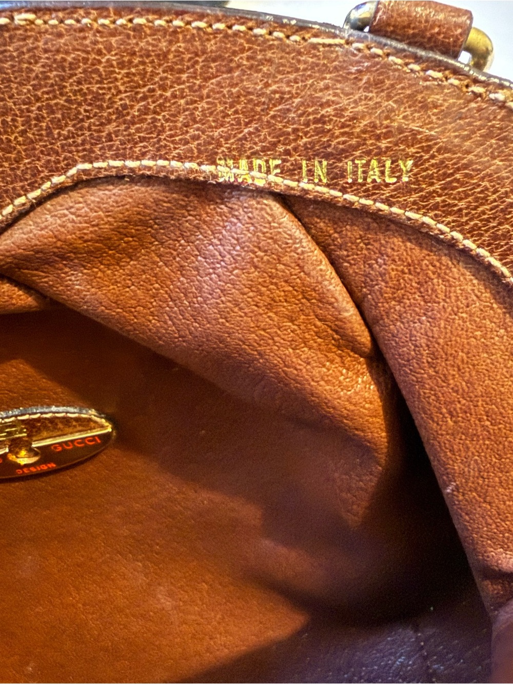 SUPER RARE VINTAGE 80s Paolo Gucci shoulder bag - Picture 4 of 5
